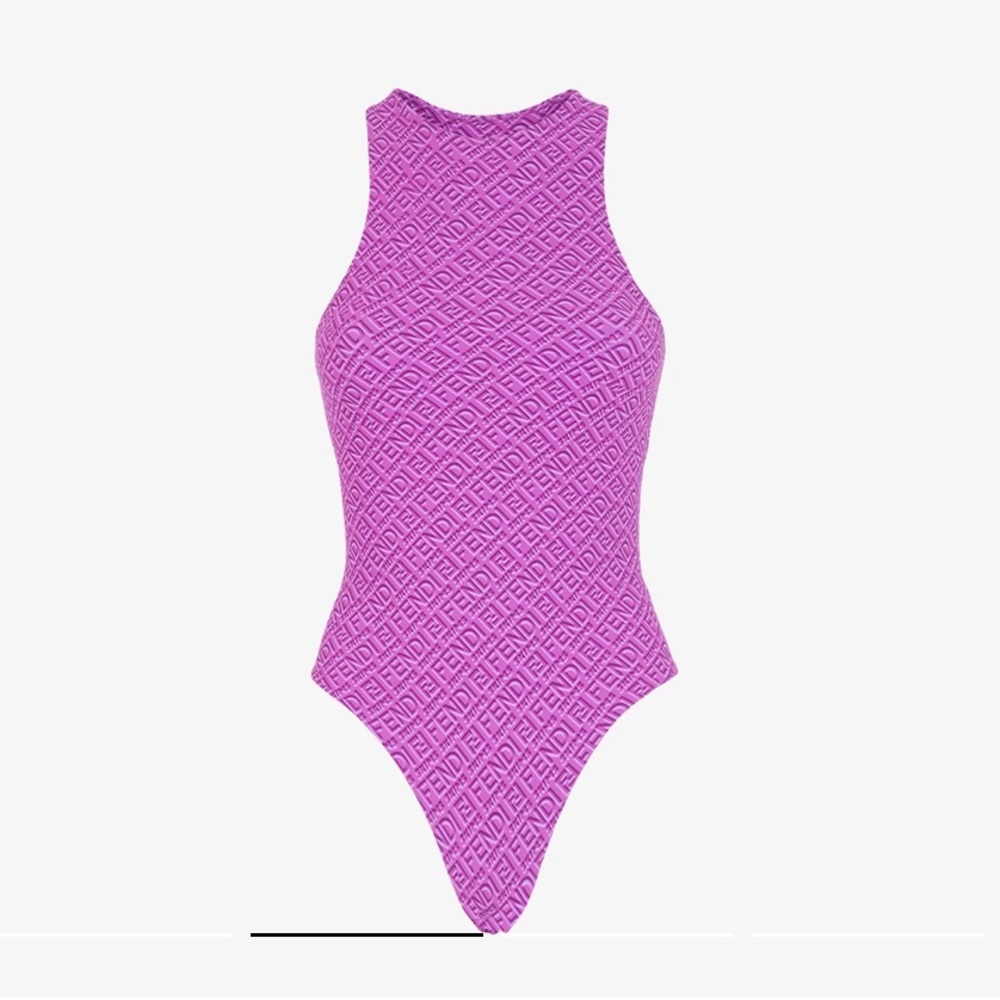 NWT Skims X Fendi pink bodysuit